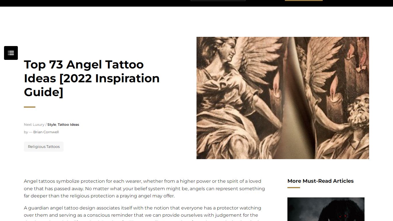 Top 73 Angel Tattoo Ideas [2021 Inspiration Guide] - Next Luxury